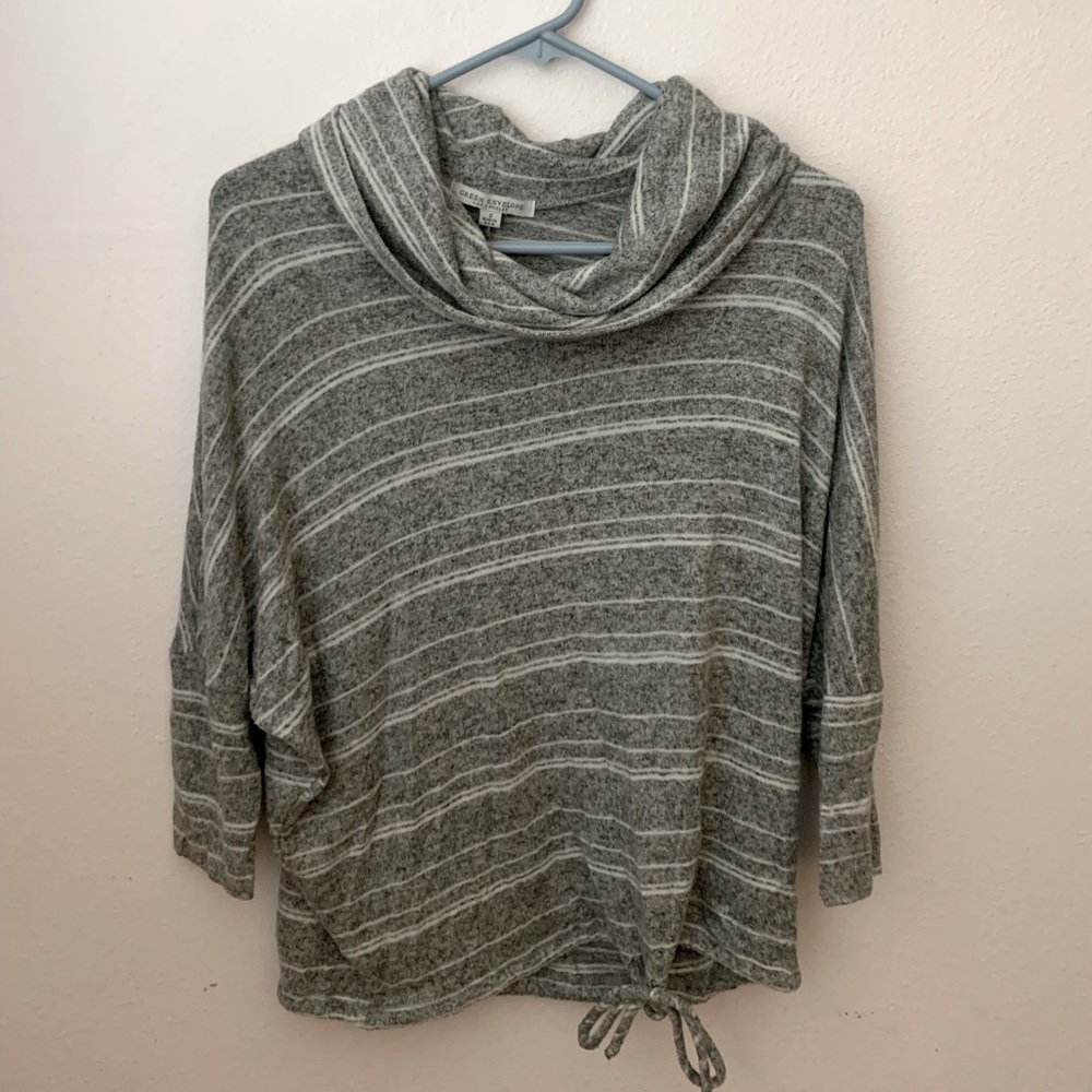 Green Envelope Sweater